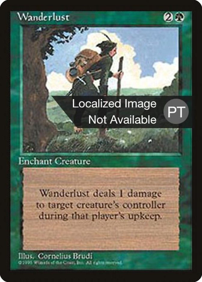 Wanderlust [Fourth Edition (Foreign Black Border)]