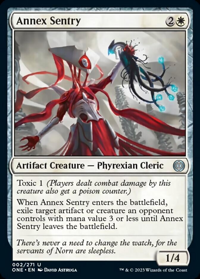 Annex Sentry [Phyrexia: All Will Be One]