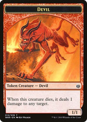 Devil // Satyr Double-sided Token [Challenger Decks 2020 Tokens]