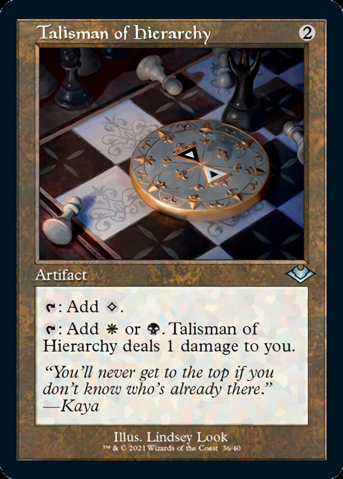 Talisman of Hierarchy (Retro) [Modern Horizons 2]