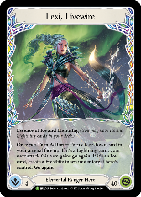 Lexi, Livewire [HER043] (Promo)  Cold Foil
