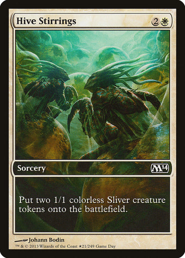 Hive Stirrings (Game Day) [Magic 2014 Promos]