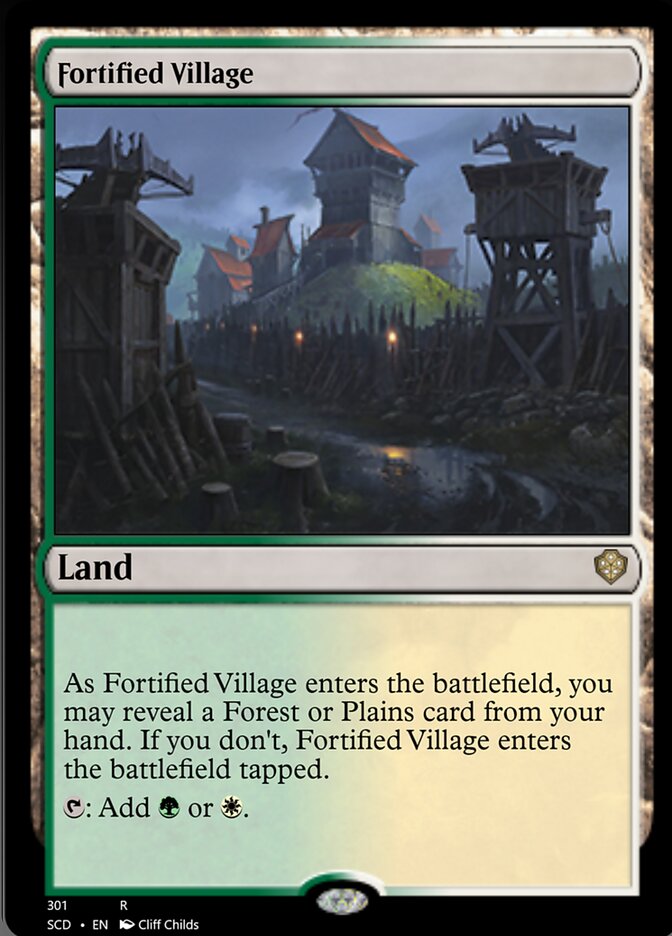 Fortified Village [Starter Commander Decks]