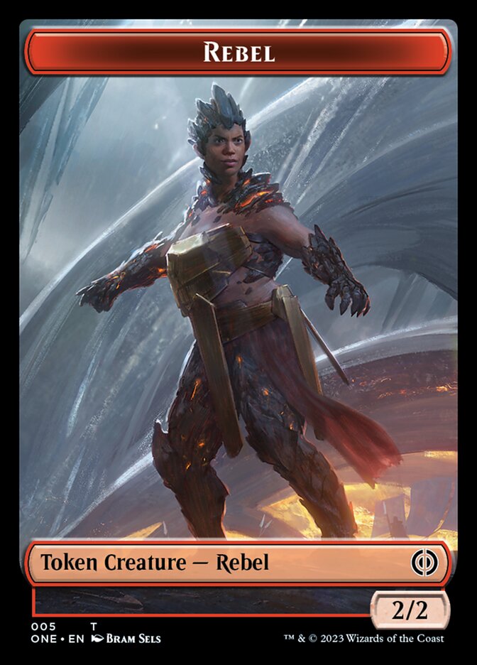 Rebel Token [Phyrexia: All Will Be One Tokens]