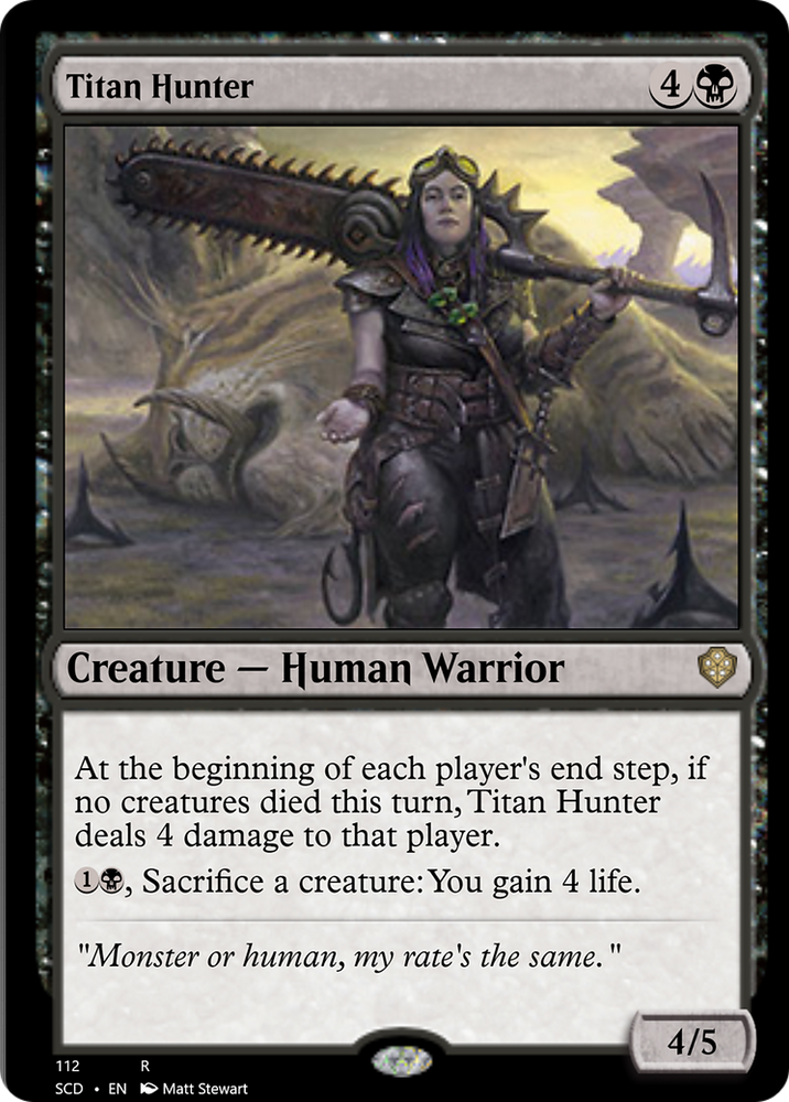 Titan Hunter [Starter Commander Decks]