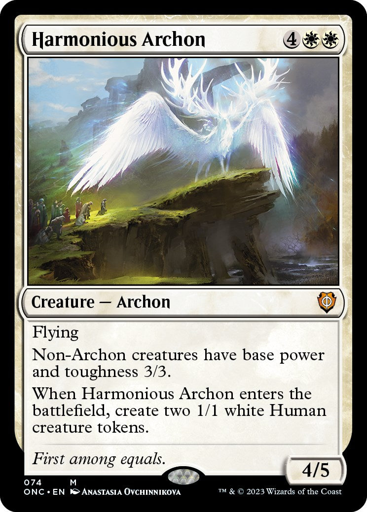 Harmonious Archon [Phyrexia: All Will Be One Commander]