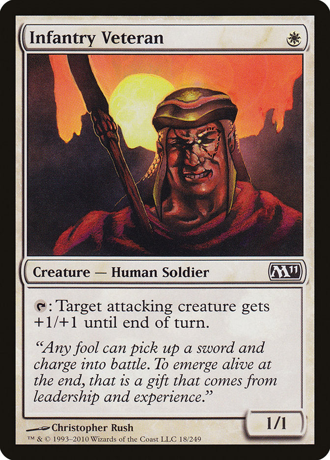 Infantry Veteran [Magic 2011]