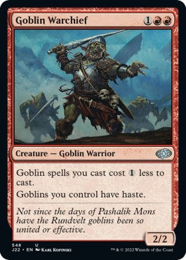 Goblin Warchief [Jumpstart 2022]