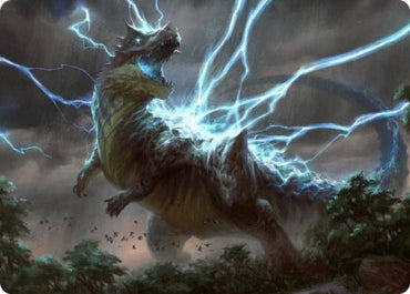 Thrasta, Tempest's Roar Art Card (41) [Modern Horizons 2 Art Series]