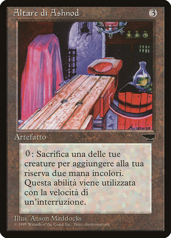 Ashnod's Altar (Italian) - 