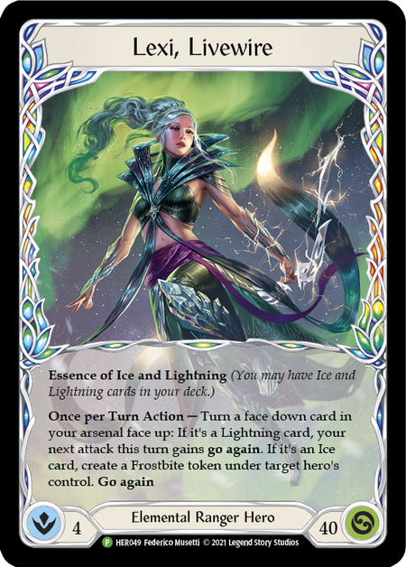 Lexi, Livewire [HER049] (Promo)  Rainbow Foil