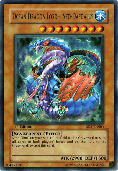 yugioh legendary ocean deck Ocean Dragon Lord