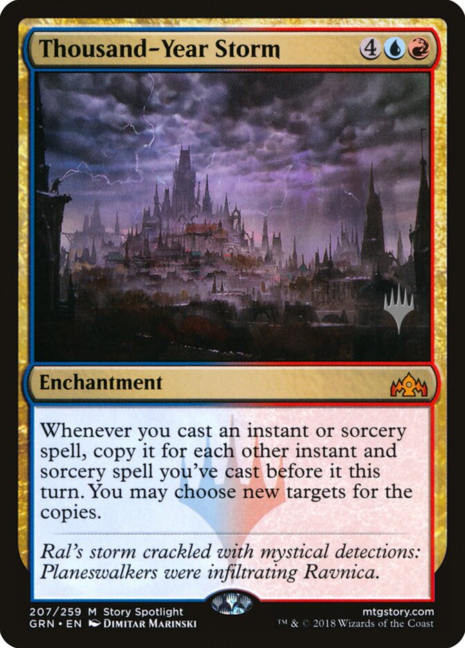 Thousand-Year Storm [Guilds of Ravnica Promos]