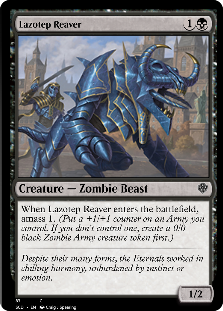 Lazotep Reaver [Starter Commander Decks]