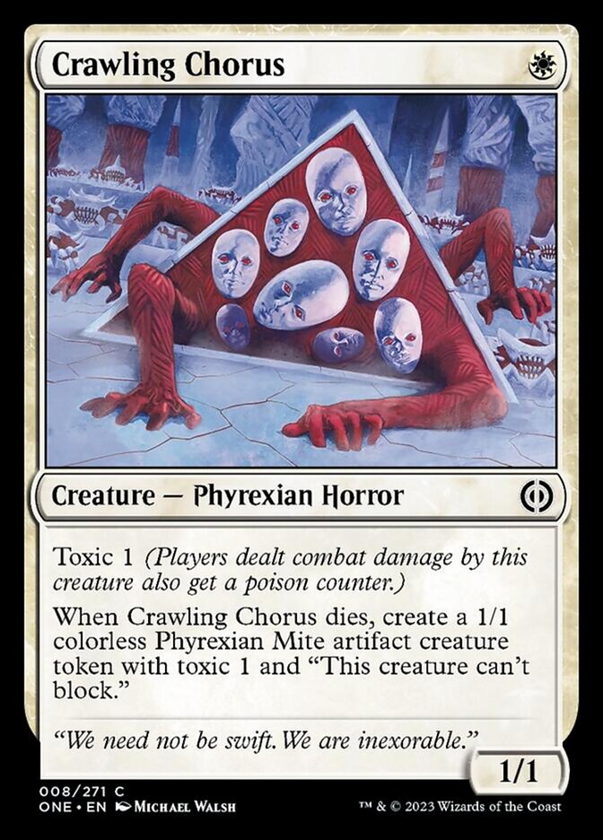 Crawling Chorus [Phyrexia: All Will Be One]