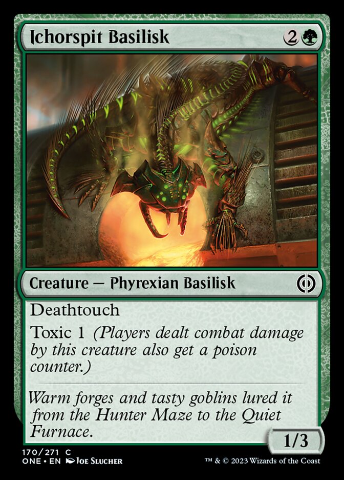 Ichorspit Basilisk [Phyrexia: All Will Be One]