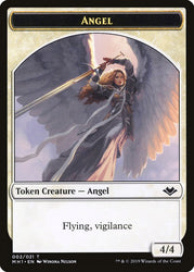 Shapeshifter (001) // Angel (002) Double-sided Token [Modern Horizons Tokens]