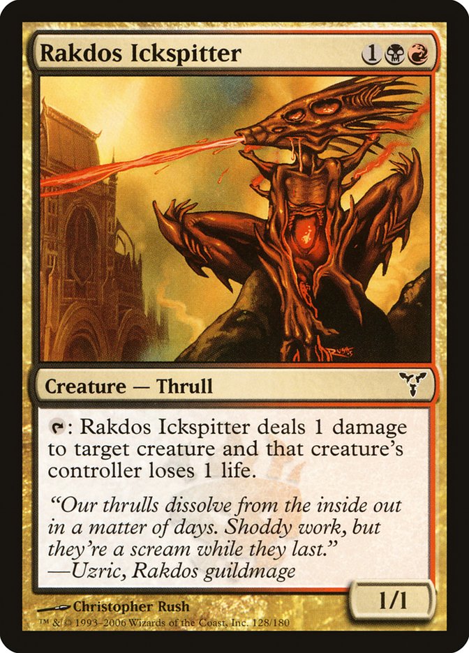 Rakdos Ickspitter [Dissension]