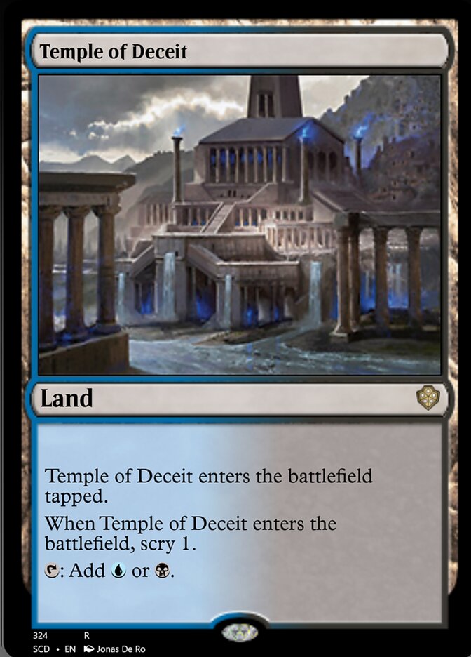 Temple of Deceit [Starter Commander Decks]