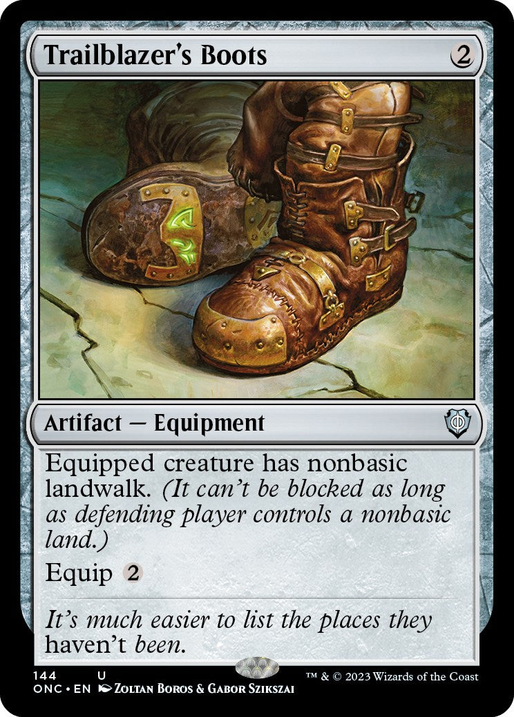 Trailblazer's Boots [Phyrexia: All Will Be One Commander]