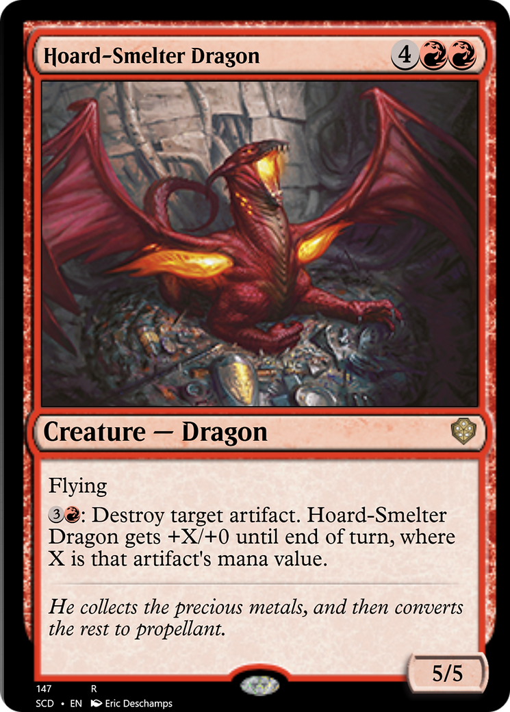 Hoard-Smelter Dragon [Starter Commander Decks]