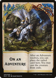 On An Adventure // Spirit Double-sided Token [Challenger Decks 2020 Tokens]