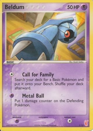Beldum (1/12) [EX: Trainer Kit 2