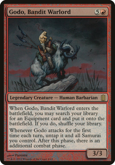 Godo, Bandit Warlord (Oversized) [Commander's Arsenal Oversized]