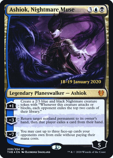 Ashiok, Nightmare Muse [Theros Beyond Death Prerelease Promos]