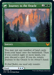 Jadzi, Oracle of Arcavios // Journey to the Oracle [Strixhaven: School of Mages Prerelease Promos]