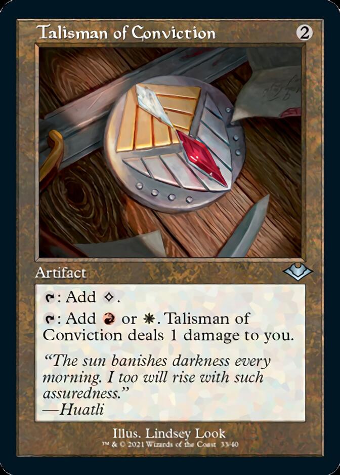 Talisman of Conviction (Retro) [Modern Horizons 2]