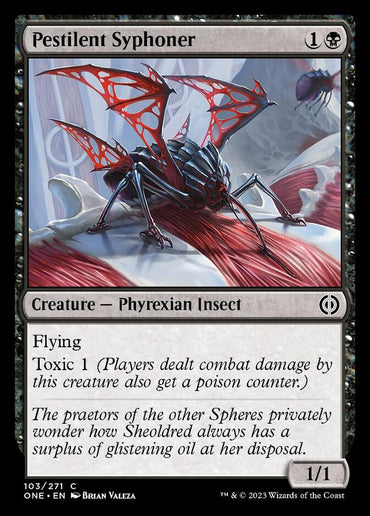 Pestilent Syphoner [Phyrexia: All Will Be One]