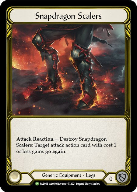 Snapdragon Scalers (Golden) [FAB065] (Promo)  Cold Foil
