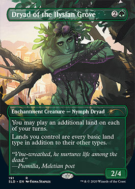 Dryad of the Ilysian Grove (Borderless) [Secret Lair Drop Series]