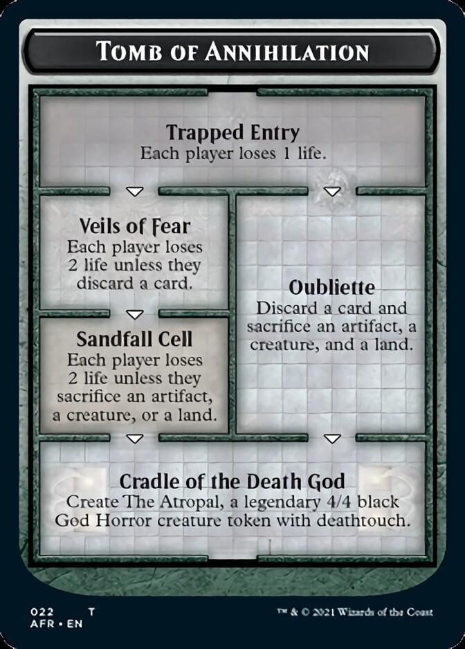 Tomb of Annihilation // The Atropal Double-sided Token [Dungeons & Dragons: Adventures in the Forgotten Realms Tokens]