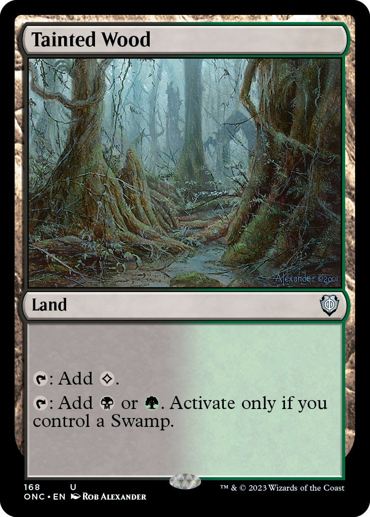 Tainted Wood [Phyrexia: All Will Be One Commander]