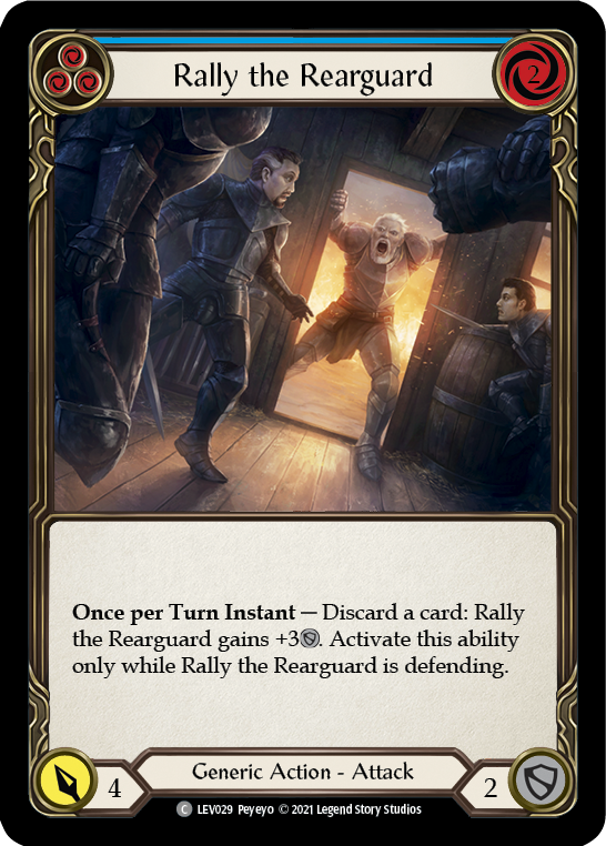 Rally the Rearguard [LEV029] (Monarch Levia Blitz Deck)