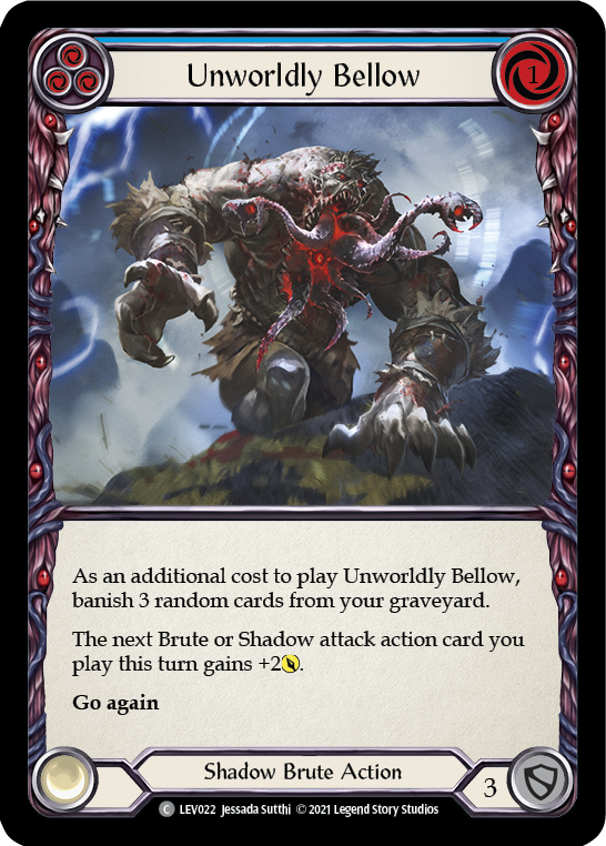 Unworldly Bellow [LEV022] (Monarch Levia Blitz Deck)
