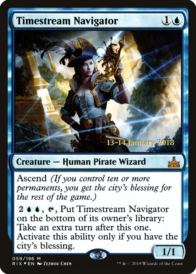 Timestream Navigator [Rivals of Ixalan Prerelease Promos]