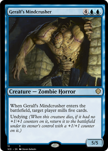 Geralf's Mindcrusher [Starter Commander Decks]