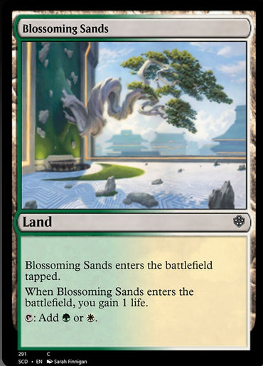 Blossoming Sands [Starter Commander Decks]