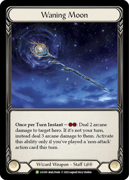Waning Moon [LGS109] (Promo)  Cold Foil