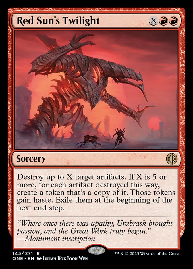 Red Sun's Twilight [Phyrexia: All Will Be One]