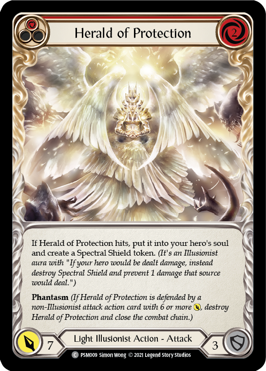 Herald of Protection [PSM009] (Monarch Prism Blitz Deck)