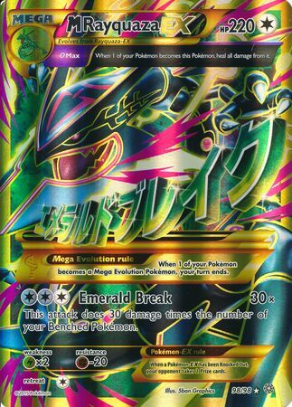 pokemon cards ex rayquaza - Rayquaza-EX (60/108) - XY Roaring Skies - Holo Rare this rare piece is a true testament to Rayquazas legendary status Rayquaza EX 2003 Pokemon Holo