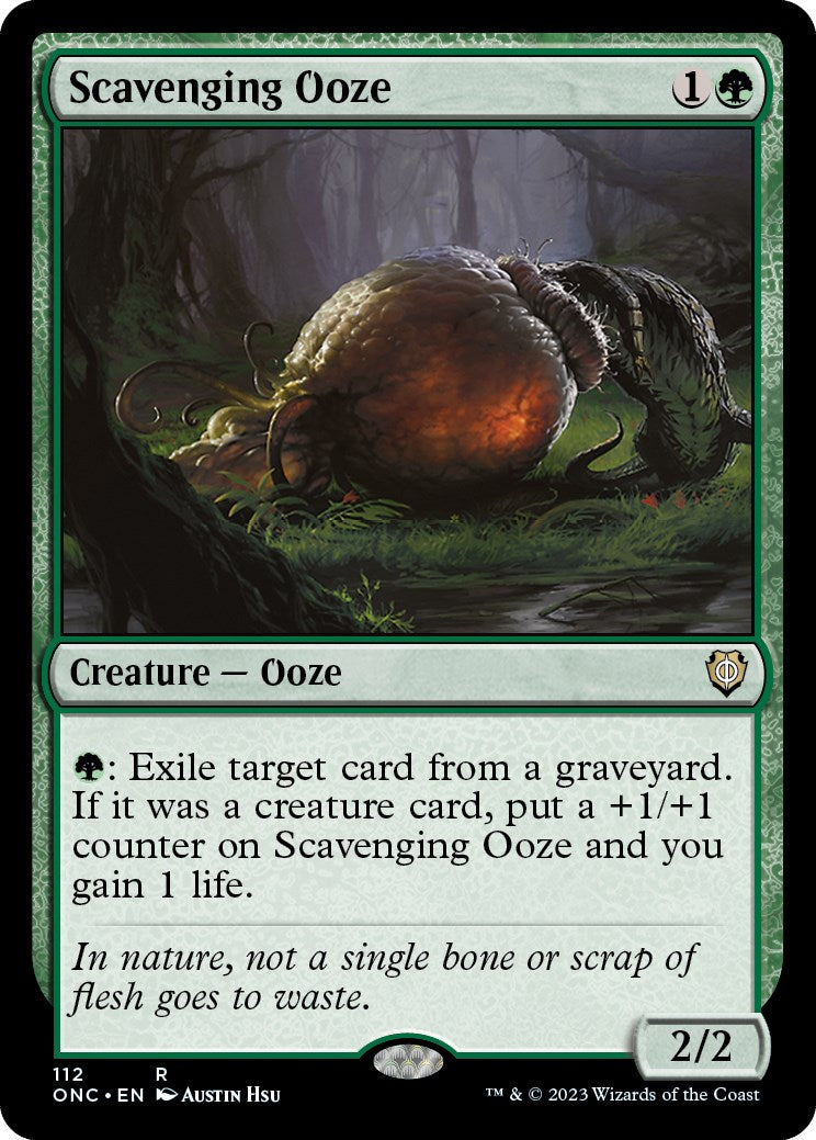 Scavenging Ooze [Phyrexia: All Will Be One Commander]