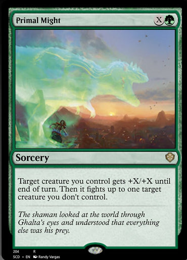 Primal Might [Starter Commander Decks]