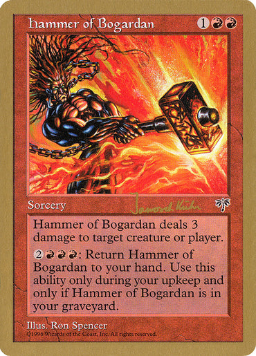 Hammer of Bogardan (Janosch Kuhn) [World Championship Decks 1997]