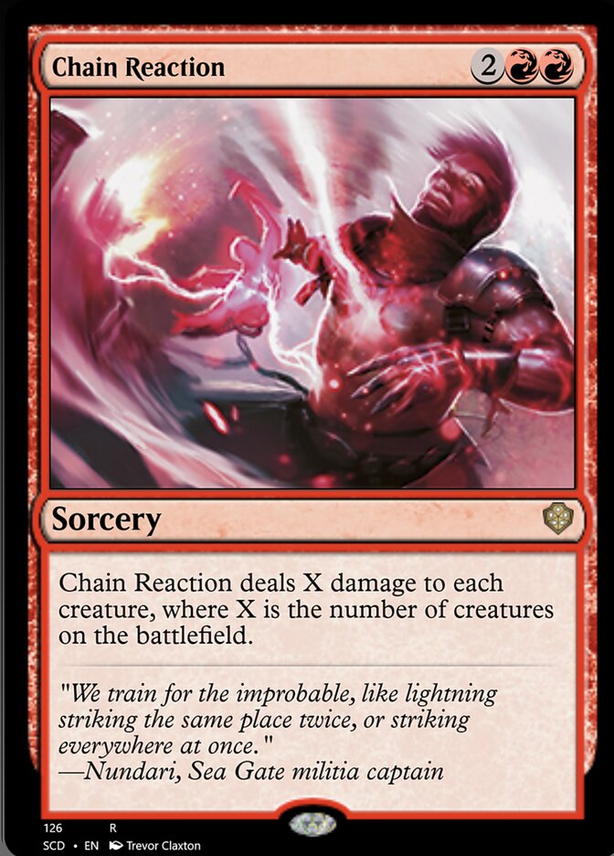 Chain Reaction [Starter Commander Decks]