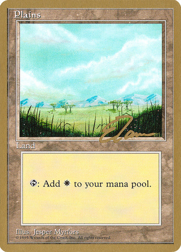 Plains (et365) (Eric Tam) [Pro Tour Collector Set]